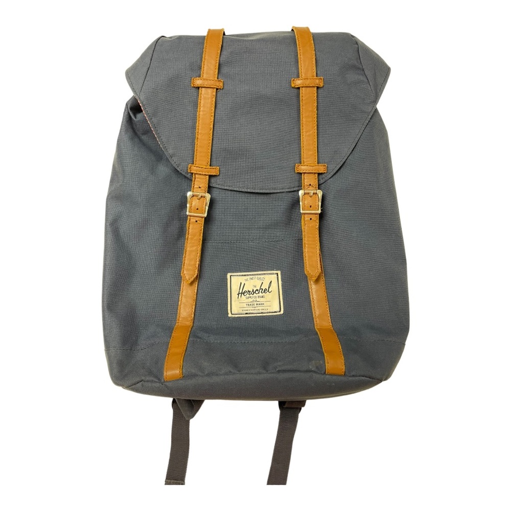 Herschel Supply Co. Retreat Backpack  Navy Brown Laptop Bag